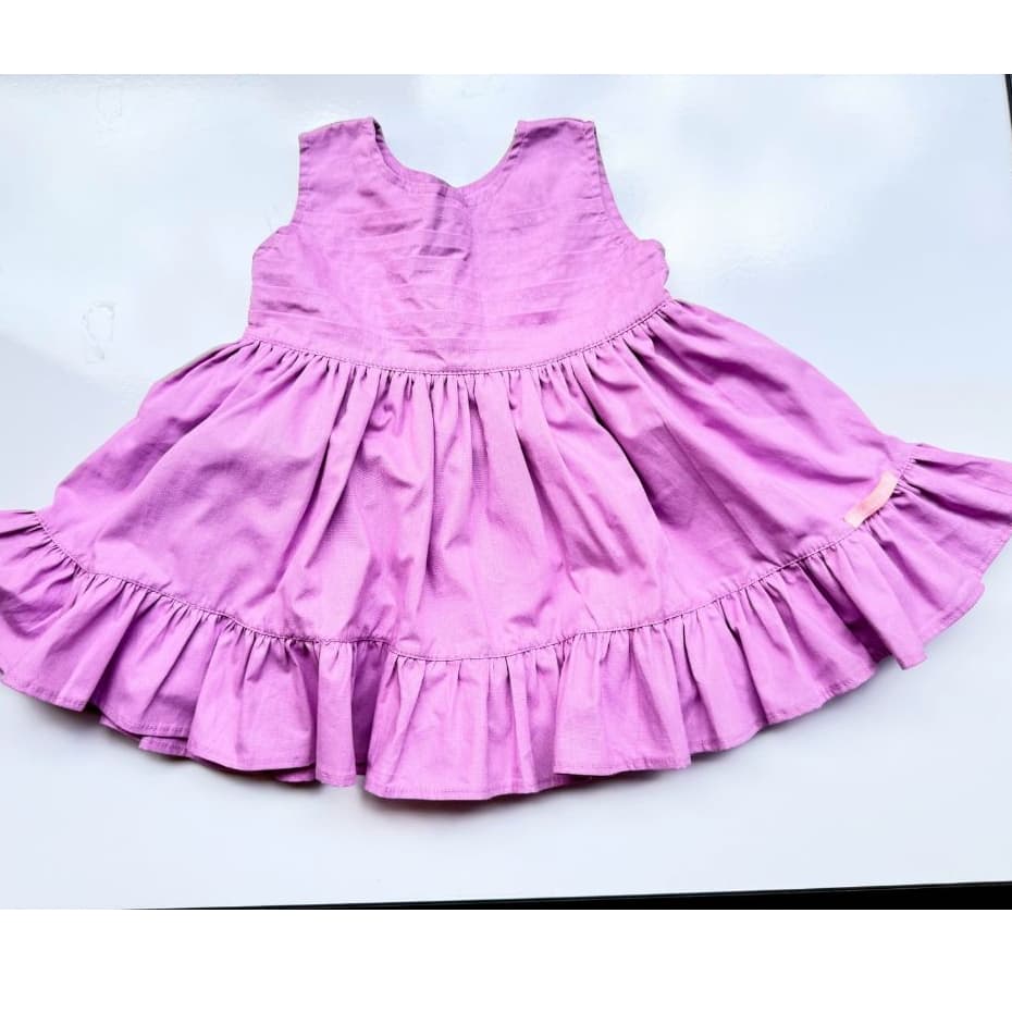 VESTIDO PARA MENINAS TRICOLINE, ROSA, VESTIDO RODADO, VESTIDO FORRADO, VESTIDO COM LAÇO