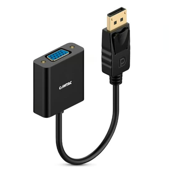 Conversor Hdmi Para Vga Full Hd Com Áudio Digital P2 Adaptador De Vídeo Hdmi