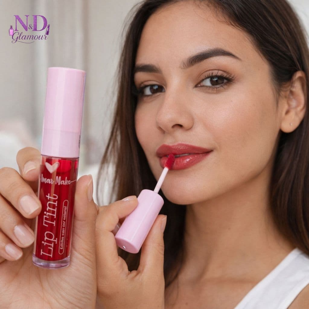 Lip Tint com cor  Natural – Alta Fixação, Longa Duração, Efeito Natural – 4ml