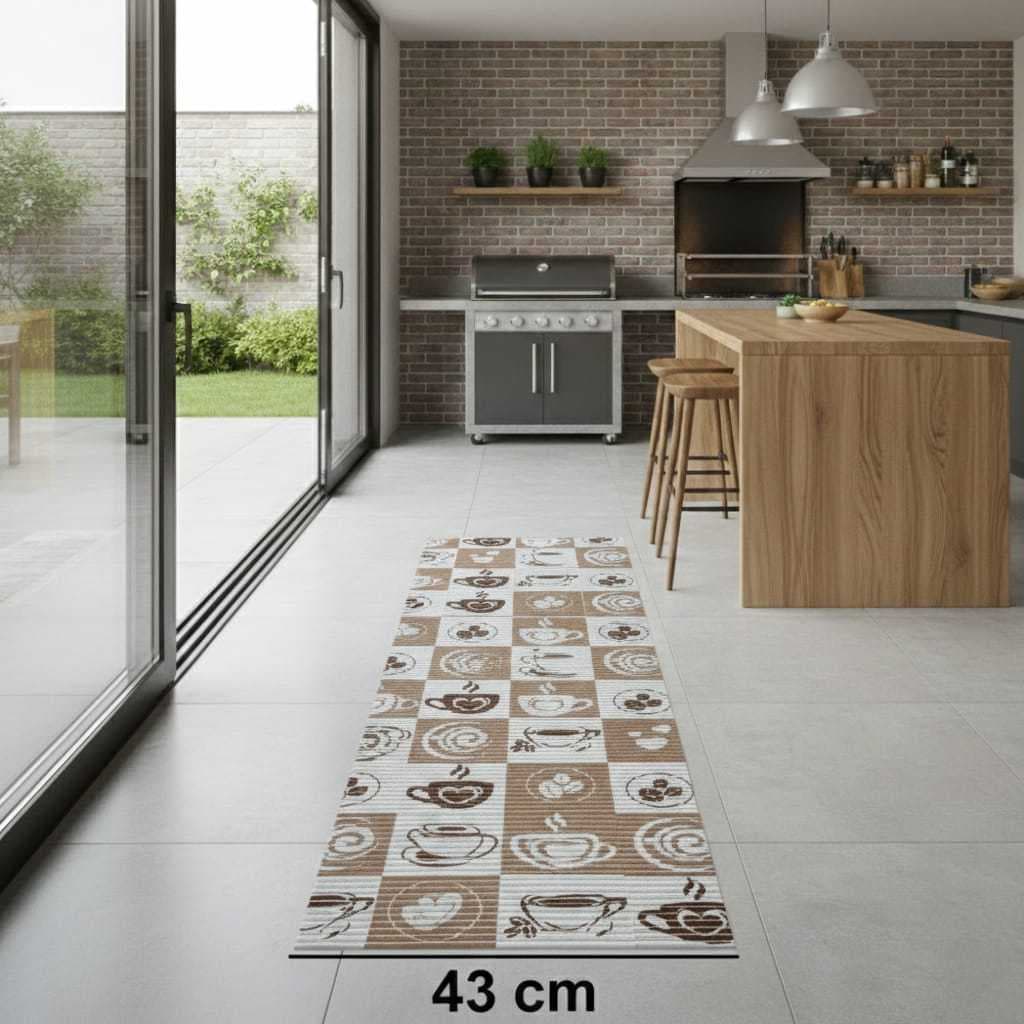 Tapete Passadeira Soft Antiderrapante 5,0 Mts X 43 Cm Largura