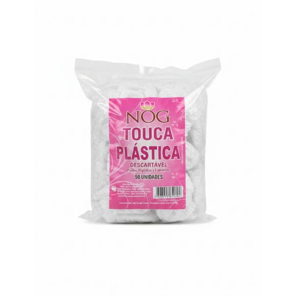 TOUCAS PLÁSTICAS DESCARTÁVEIS NOG- PROTEÇÃO E HIGIENE PREMIUM!