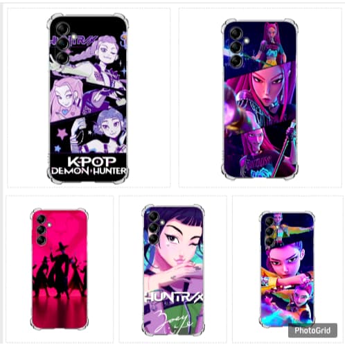 CAPA TPU DESENHOS VARIADOS GUERREIRAS DO K-POP CAPINHA CASE A07 E A17