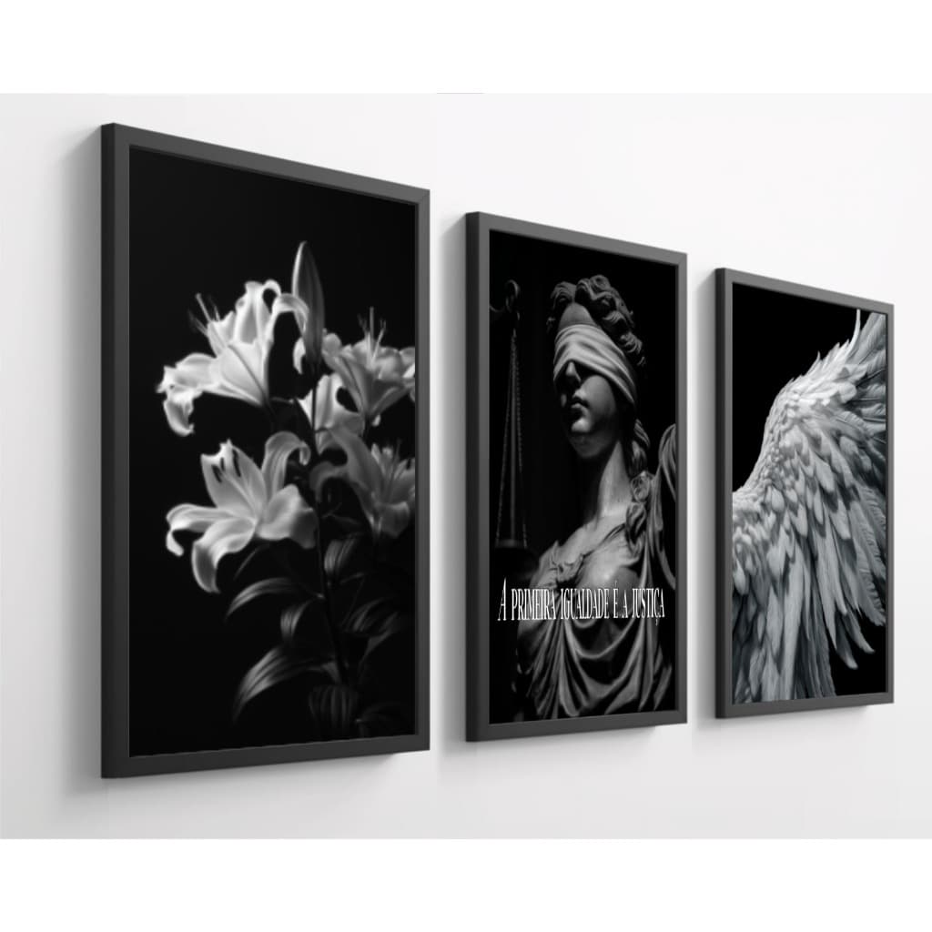 Quadros Decorativos Direito Balança Quarto Sala Consultório Advocacia Advogado Placa Mdf