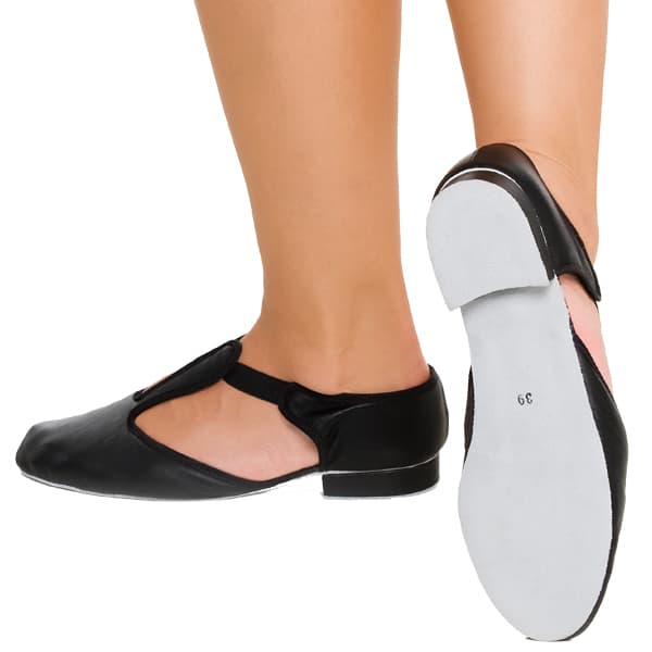Sapato de professor Jazz tipo boneca Capezio 616