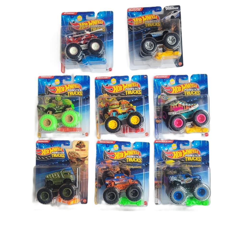 Carrinho Hot Wheels Monster Trucks Escala 1:64