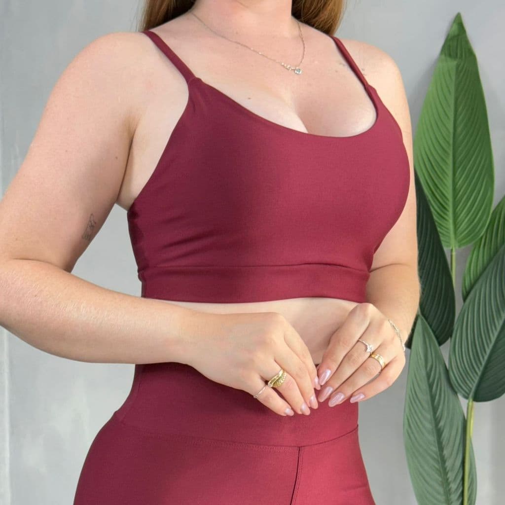 Top COMFY PLUS fitness academia ESTILOSO
