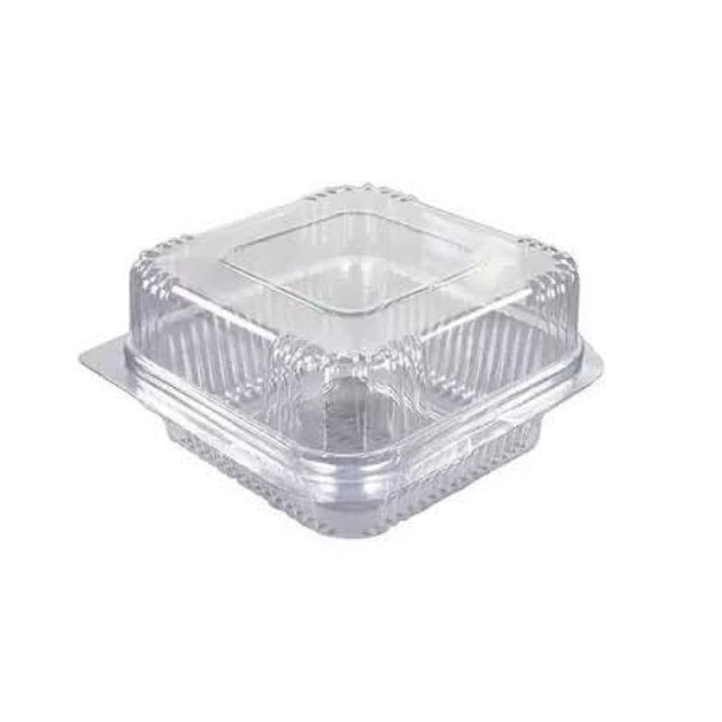 200 Unidades - Embalagem Plástica Doces, Brigadeiros, Bolo de pote - 200ml 9x9x4,5xm - PackForm 641