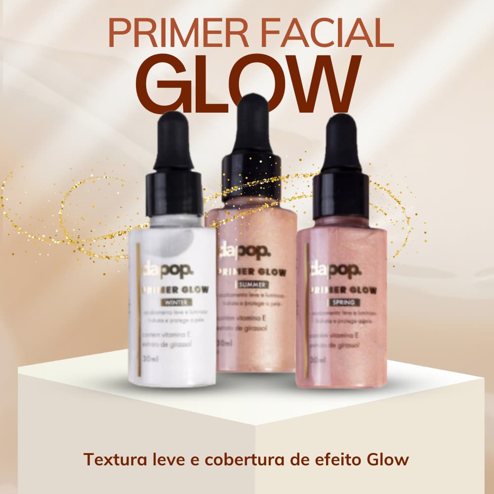 Primer Facial Efeito Glow Marca Dapop