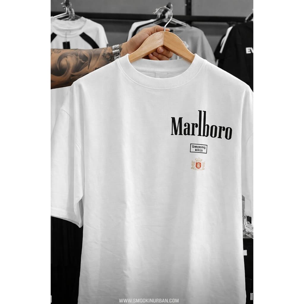 Camiseta Oversized Formula 1 Malboro Carro Equipe 100% Algodão Ayrton Senna Lenda Brasil 100% Algodão Streetwear