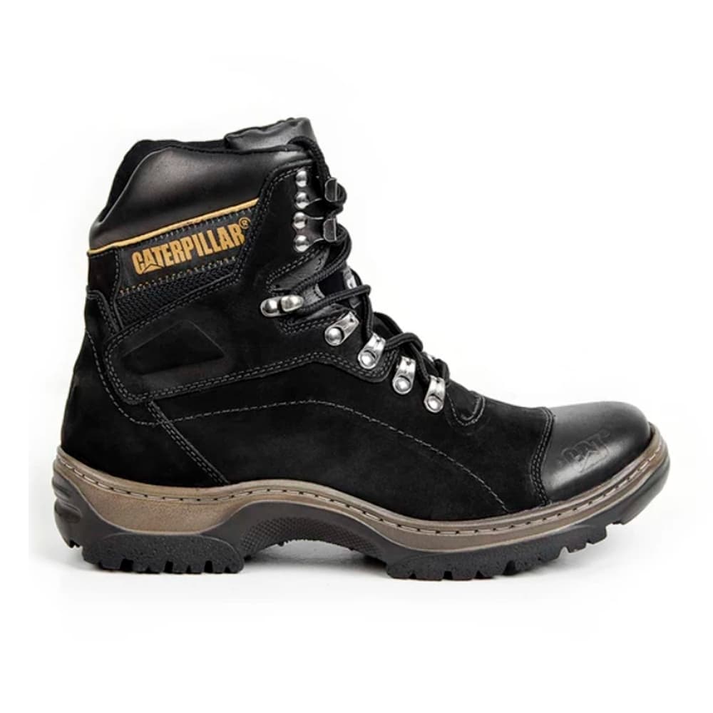 Bota Caterpillar Botina de Trilha Em Couro Legítimo de Qualidade