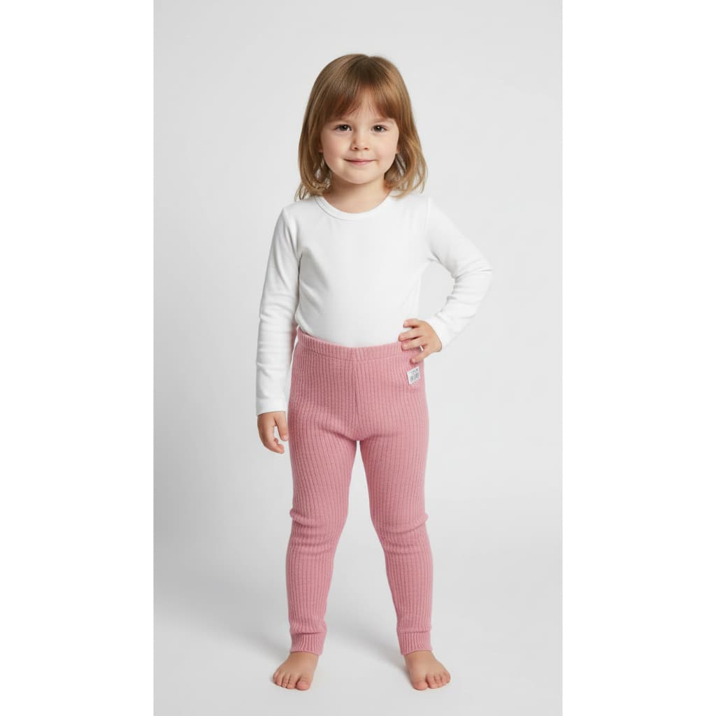 Kit 2 Calça Tricot Infantil Meia-Calça Fusô Para Menina Inverno Lãnzinha 2 ao 8