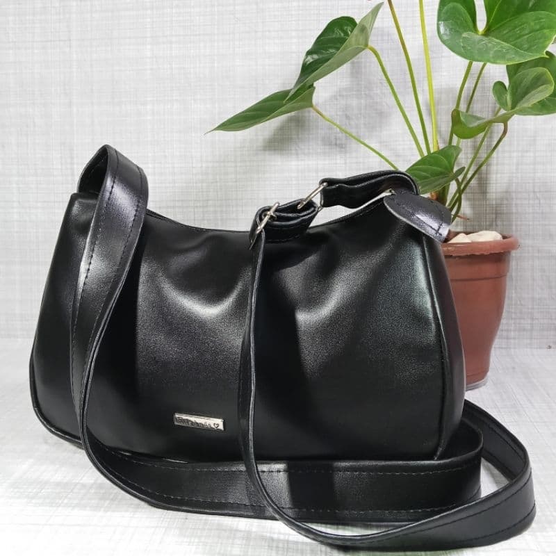 Bolsa Baguete Feminina Pequena Transversal ou Ombro | Minimalista, Leve e Espaçosa