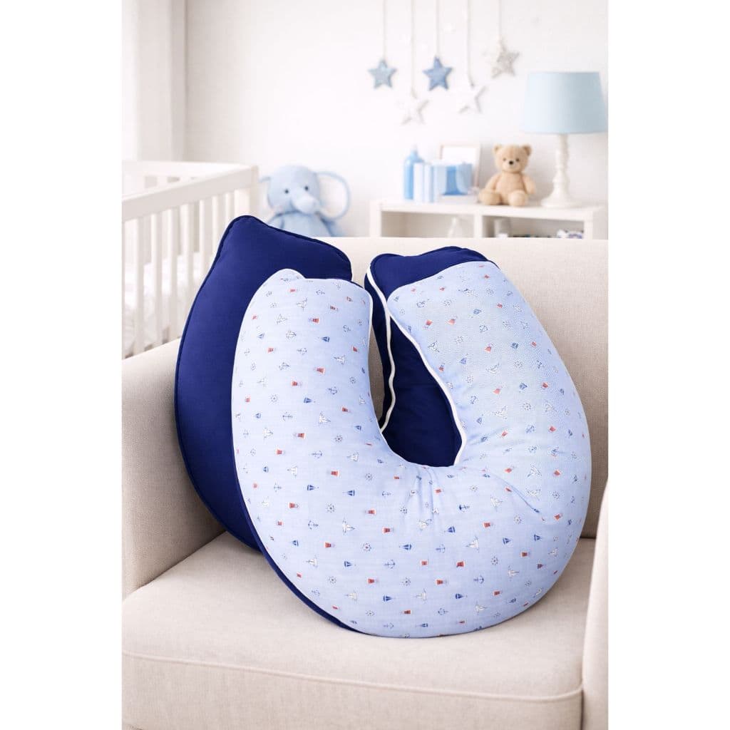Almofada Amamentar De Bebê 100% Algodão Estampada