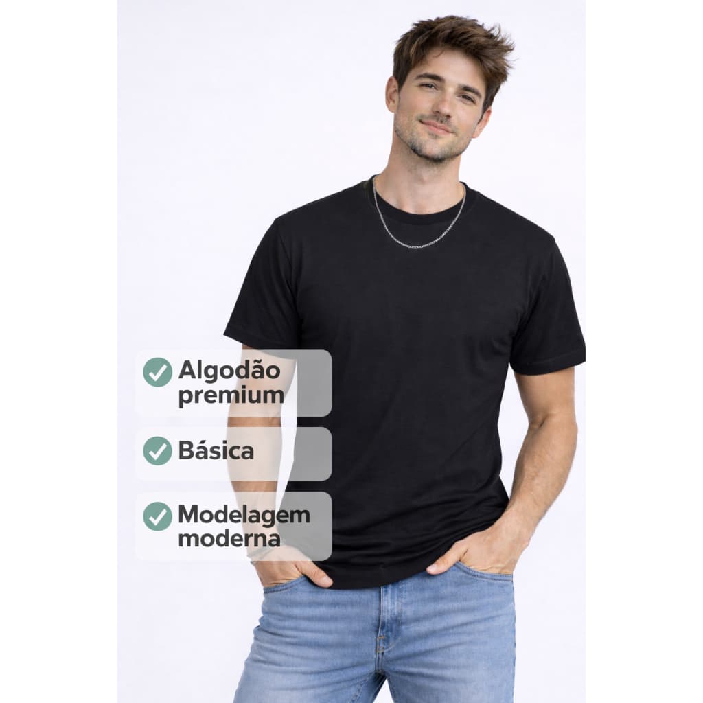 Camiseta Masculina Basica