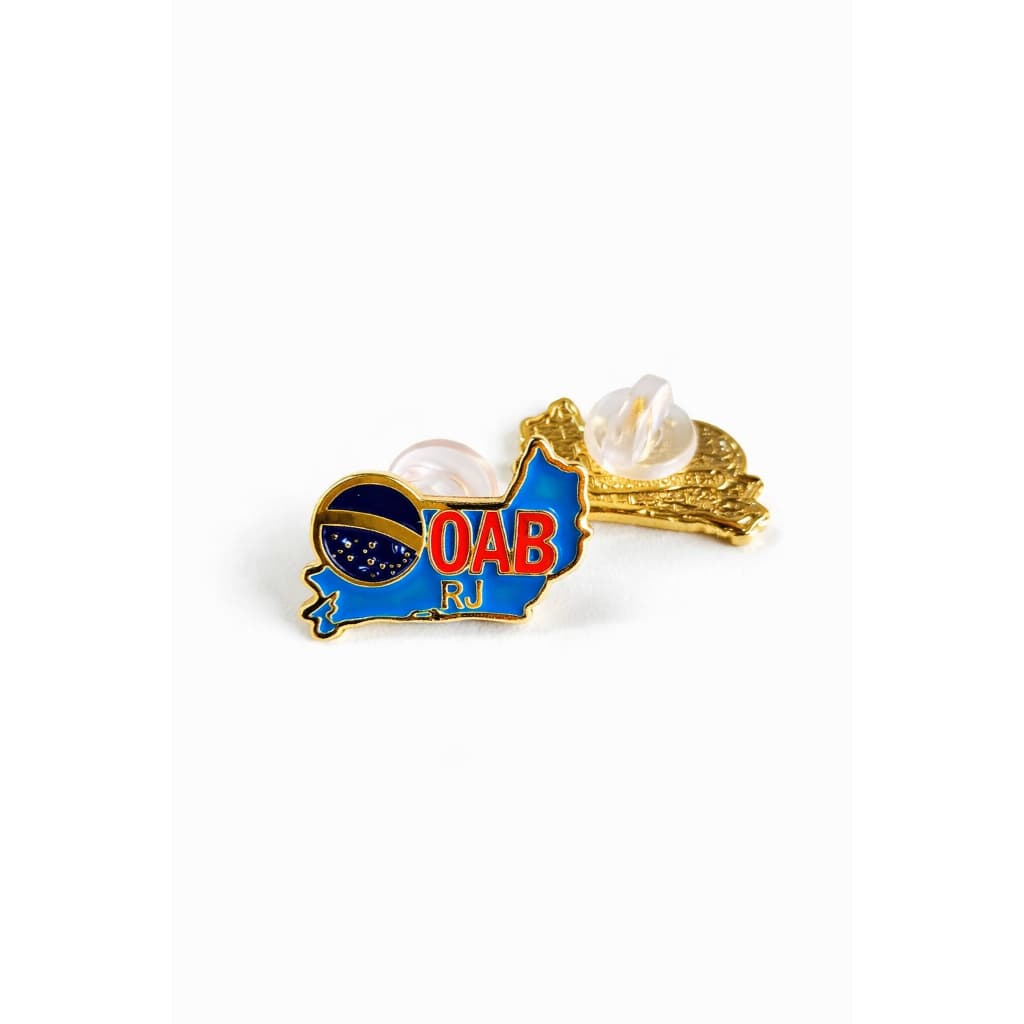 Pin Botton Broche OAB Ordem dos Advogados do Brasil Para Lapela Terno Personalizado Presente Formatura Direito RJ