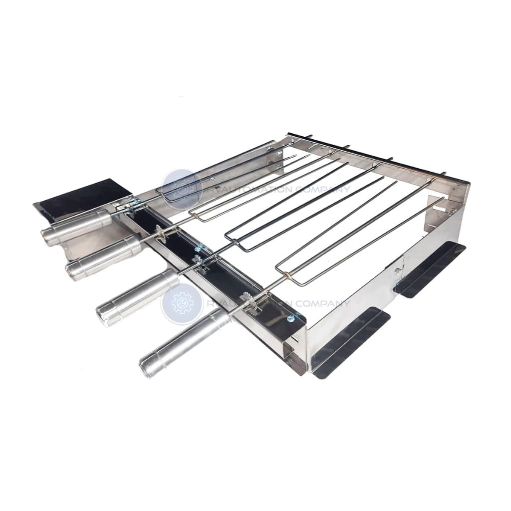 Churrasqueira Elétrica Giratória Essencial Grill 4 Espetos Pré Moldada