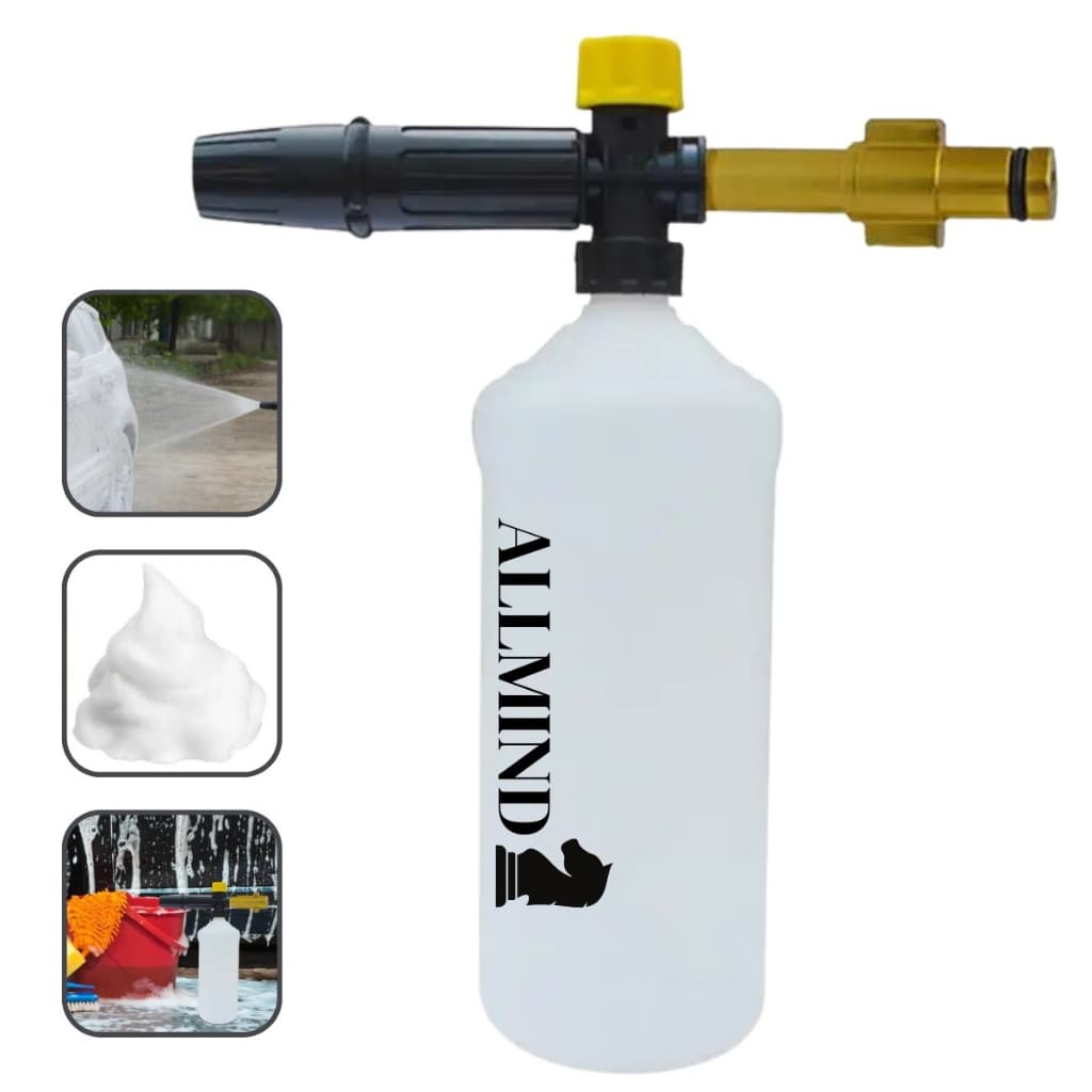 Borrifador Pulverizador Snow Foam Lavadora Canhão De Espuma Lavadora Alta Pressão Carro Moto