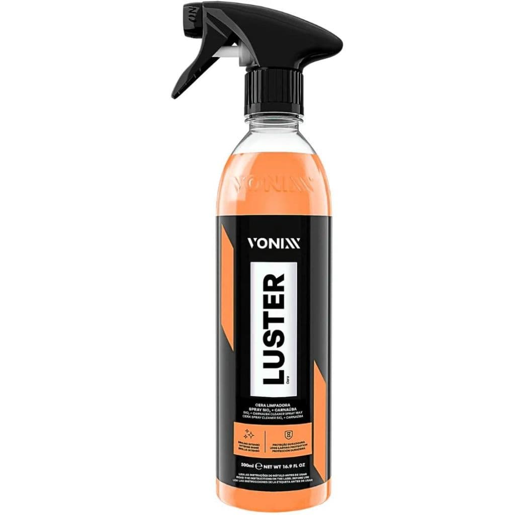 LUSTER CERA LIMPADORA SPRAY Sio2+CARNAÚBA VONIXX 500ml