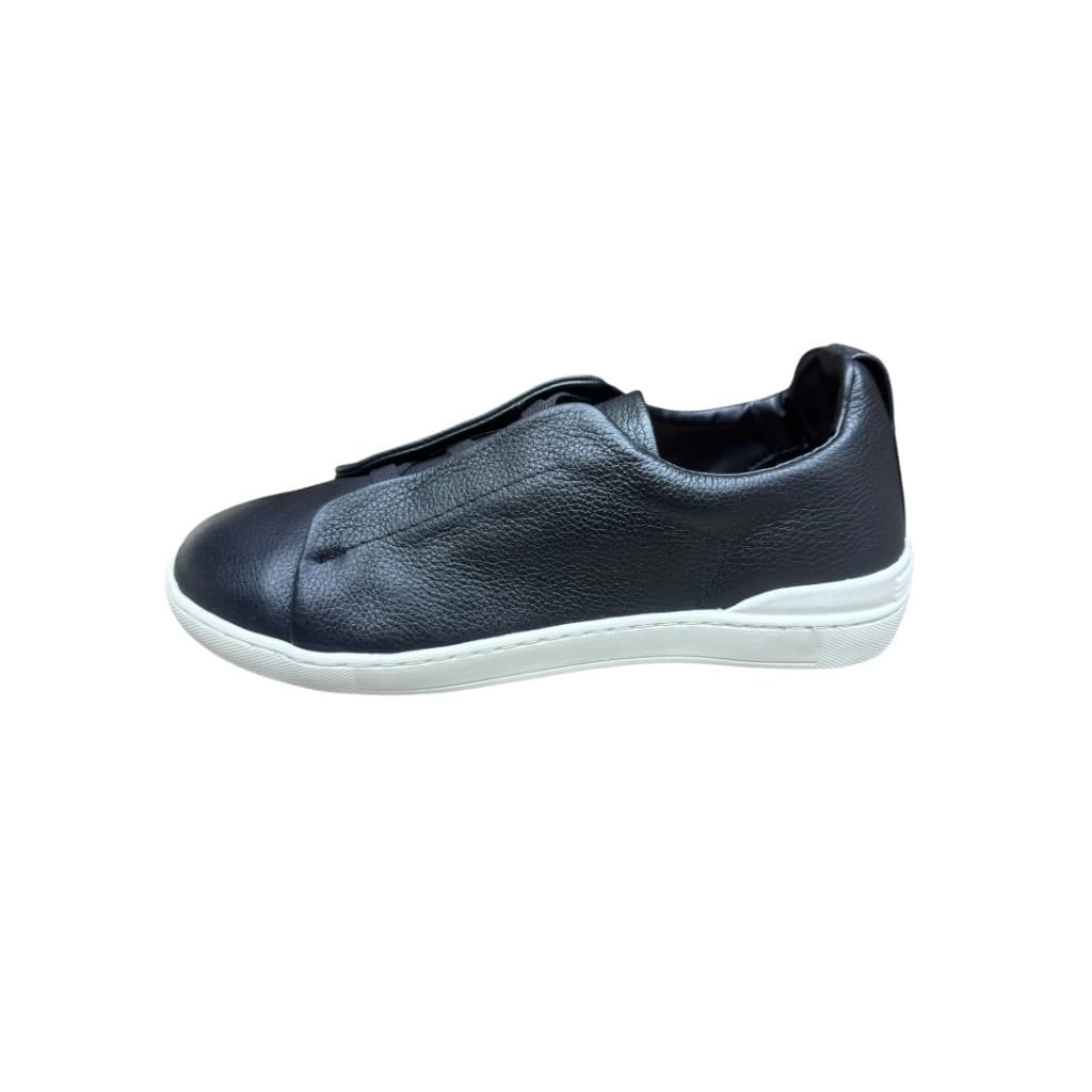 Tênis Masculino Casual Slip On Design Italiano Minimalista Couro Sintético Premium Conforto e Sofisticação 38 ao 43