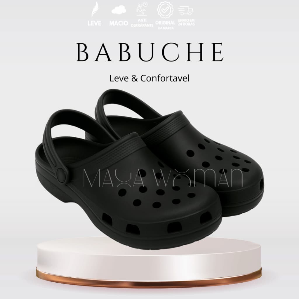 Sandalia Babuche Feminina Confortável e Leve Antiderrapante Macia Várias Cores Oferta do 34 ao 43