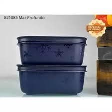 Tupperware kit Freezer Line com 2 peças 450ml Tupperware