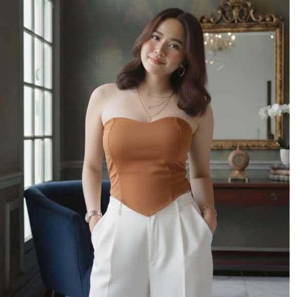 top cropped feminino corselet com amarraçao ajustavel varias cores tendencia com bojo bico V