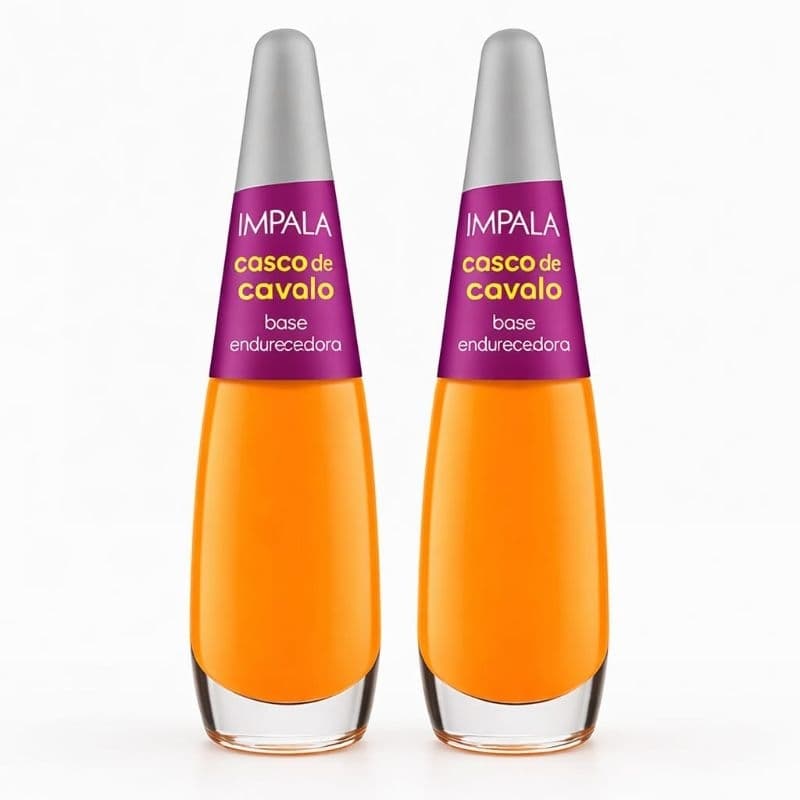 Base endurecedora casco de cavalo impala 7,5ml promoção unhas mais fortes e saudáveis