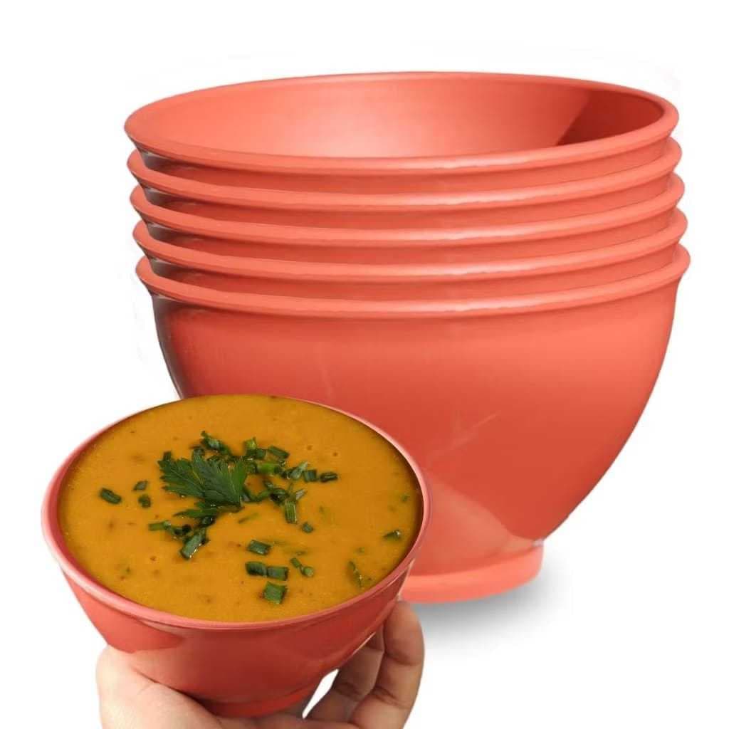 Cumbuca Bowl 700ml Varias Cores; Kit 2,4,8,16, ou 24(Plástico). Caldos, Petiscos, Sobremesas.