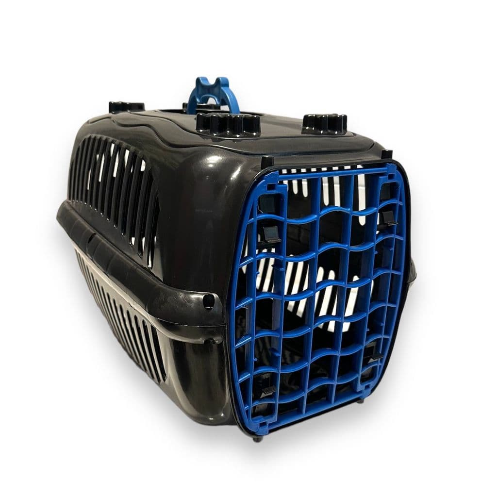 Caixa De Transporte Pet N°3 Para Cachorros Pequenos E Gatos Porta 4 Travas