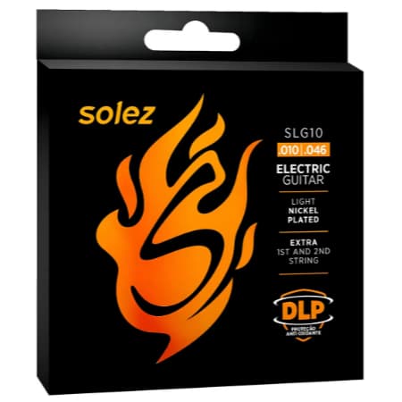 Encordoamento Solez Guitarra Cordas 010 Slg10