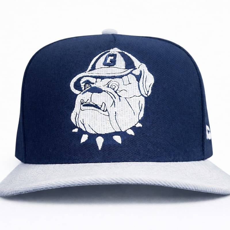 Boné Georgetown Hoyas Bordado Retrô SnapBack nostalgia anos’90