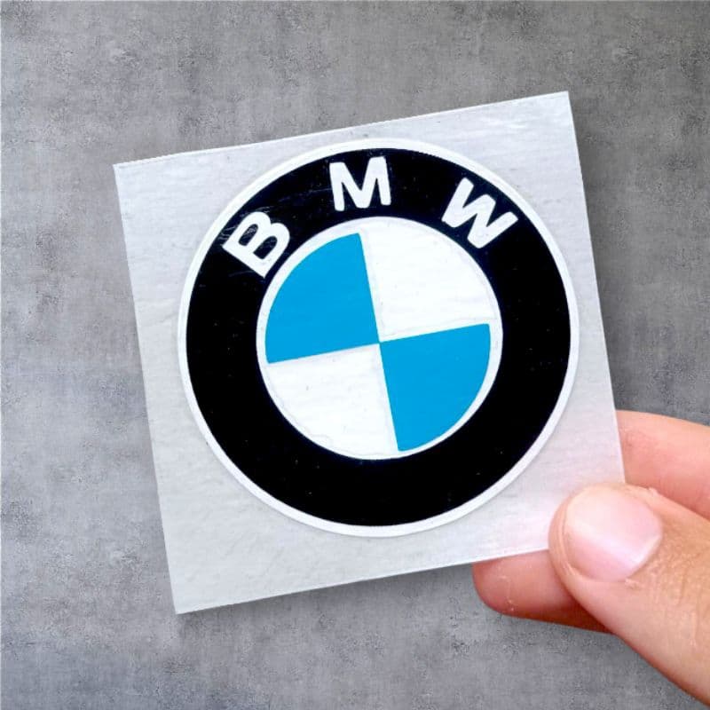Adesivo { BMW } UNIDADE recorte eletrônico