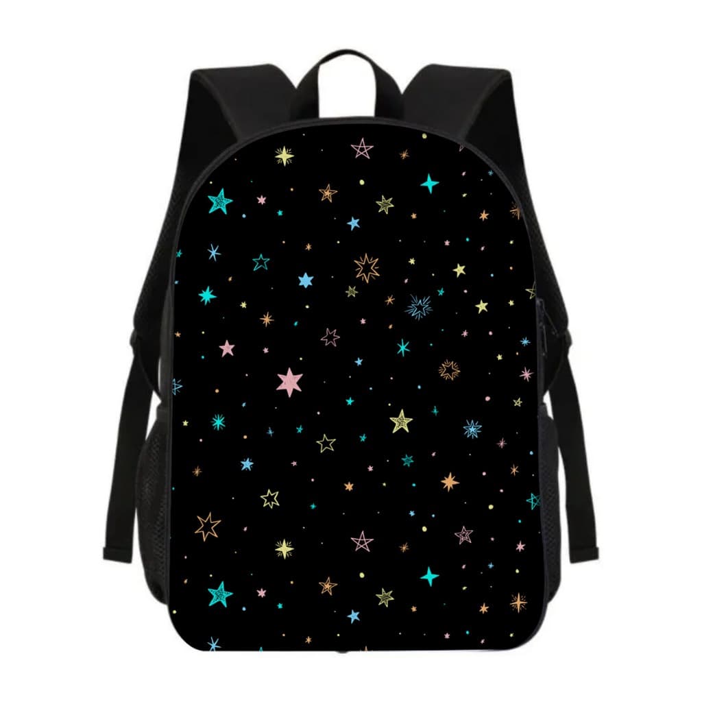 Mochila Estojo Lancheira Escolar Estrelinhas
