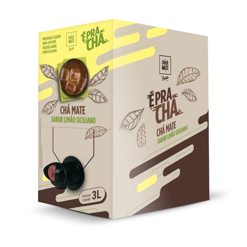 Chá Mate Limão Siciliano É pra Chá Baldo 3L