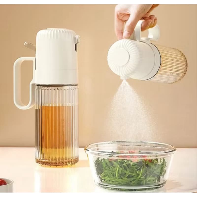 Galheteiro de Vidro Spray - Azeite Dispenser Tempero Pulverizador De Óleo Profissional