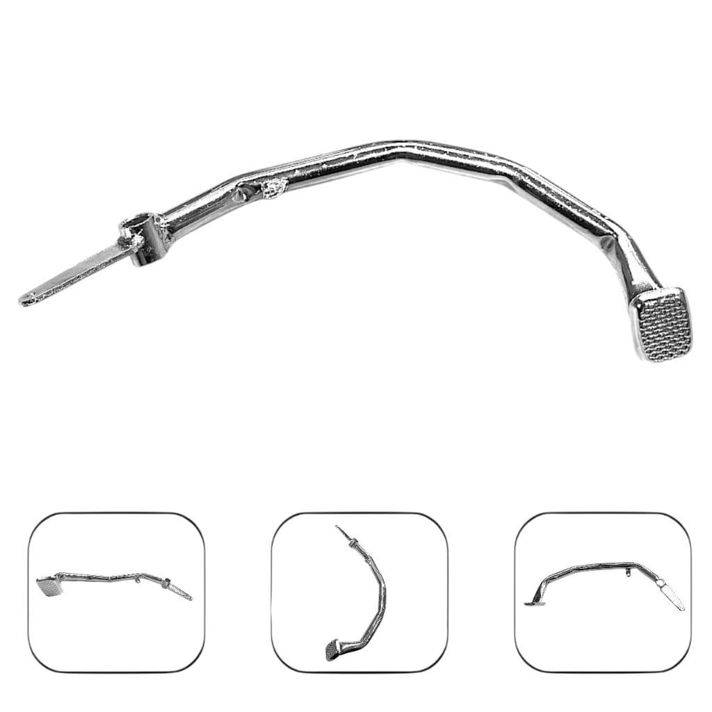Pedal De Freio Pedaleira Cromado Para Moto Honda Biz 100