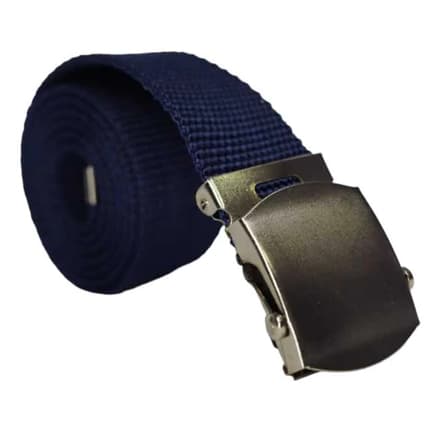 Cinto Masculino Militar Azul em Nylon Polipropileno 3,5 cm de Largura Lançamento