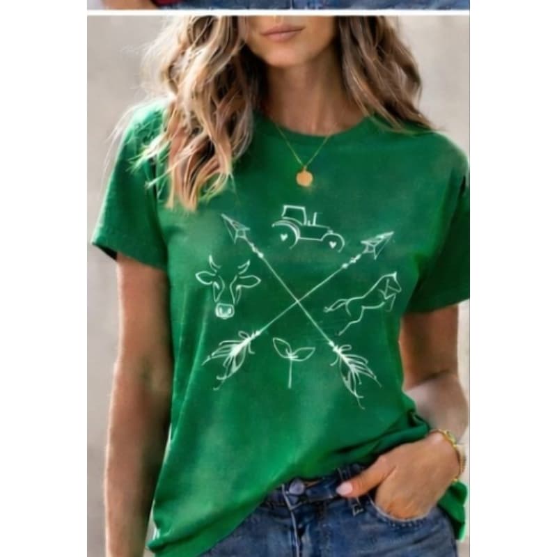 Camiseta Estampada COUNTRY AGRO UNISEX — Estilo Rural Premium em Várias Cores | Conforto e Qualidade
