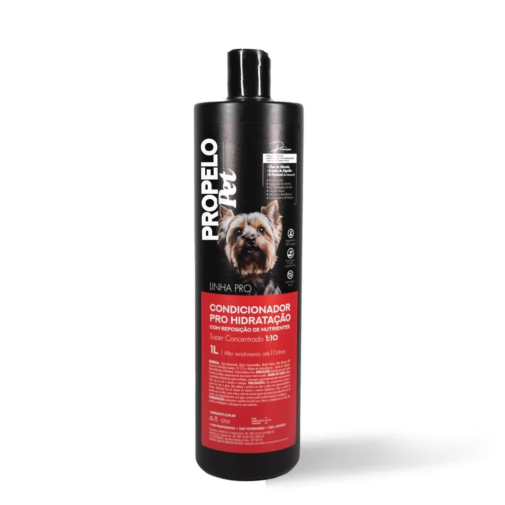 Condicionador Pet Maciez Brilho Concentrado 1l 1:10 Cão Gato Faz 11L