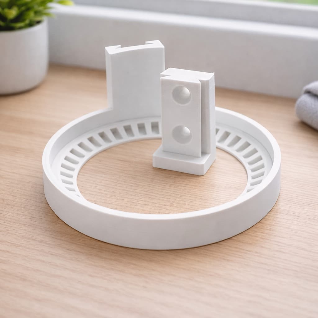 Suporte De Parede Premium Tp-Link Deco Mesh X10 X20 X50 X55 X60 – Invisível, Parafusos Escondidos, Instalação Fácil