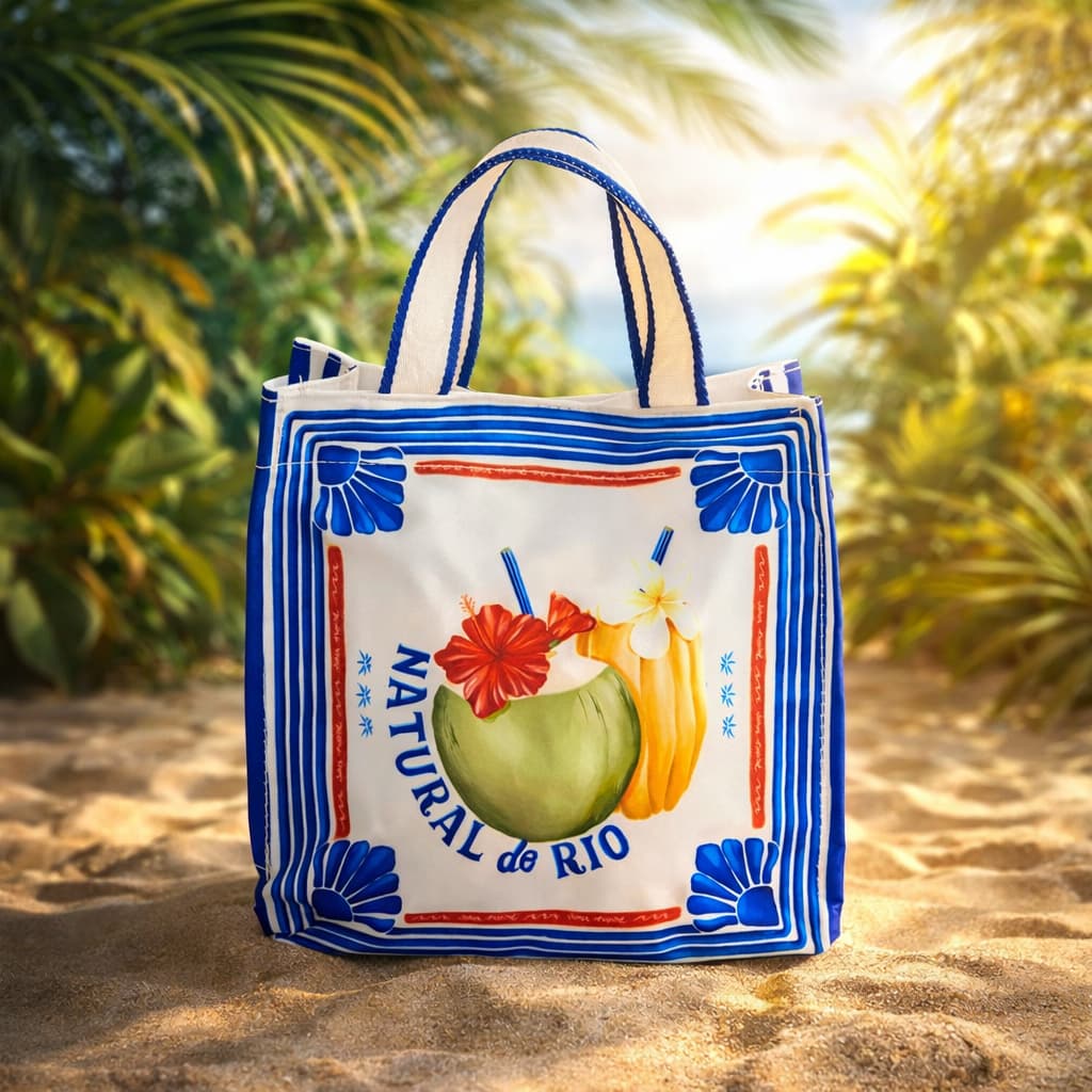 Bolsa Farm Natural de Rio - O Toque Carioca que faltava no seu Look Praia Verao