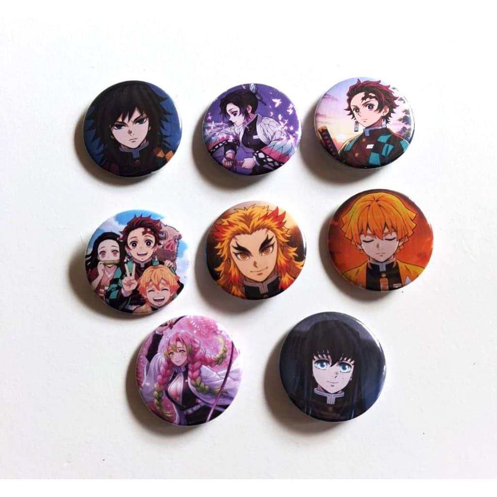 Botons Demon Slayer Kimetsu No Yaiba - 4,5cm