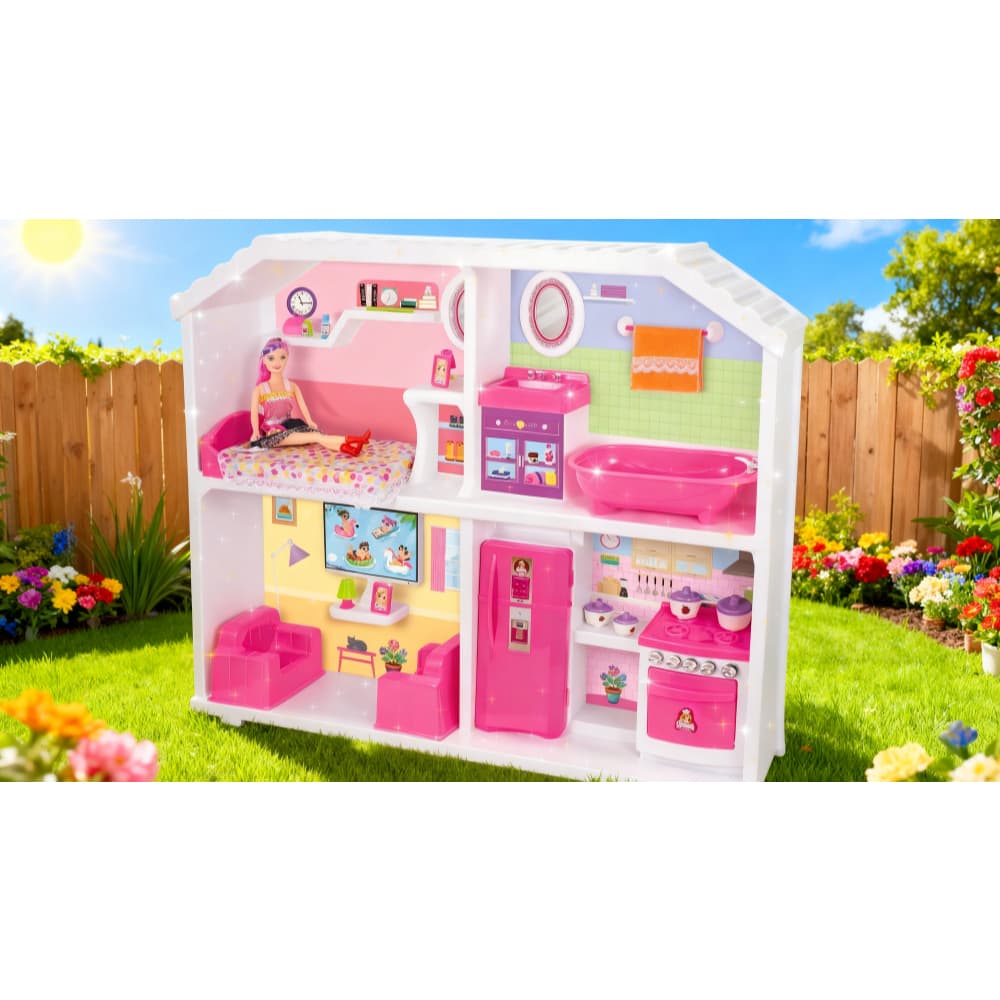 Cozinha Doce Encantada Utensilios Cozinha Tematica Infantil Feminina Rosa Decoracao