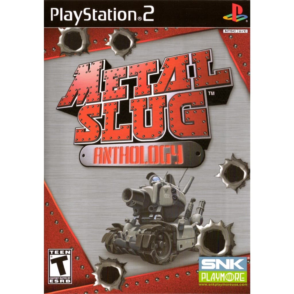 💣 Metal Slug Anthology PS2 DVD – Jogo de Tiro Arcade Clássico – PlayStation 2 Desbloqueado