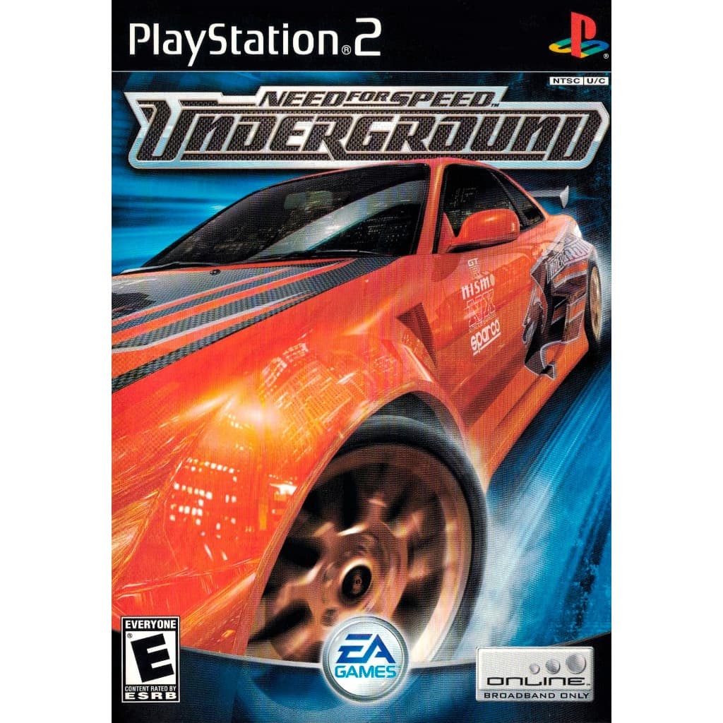 🎮 Need for Speed Underground PS2 - Jogo de Corrida Tuning Carro - PlayStation 2 Desbloqueado