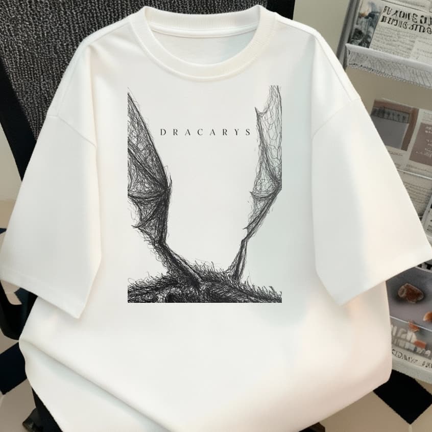 Camiseta tshirt a casa do dragao house of dragons daenarys dracarys estampas 3D game off thrones