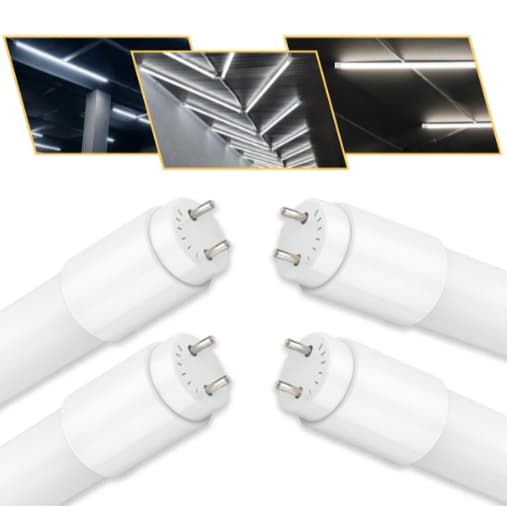 Lâmpada Tubular De Led T8 Branca 9w 60cm Vidro Bivolt Luz Neutra 4000K iluminação