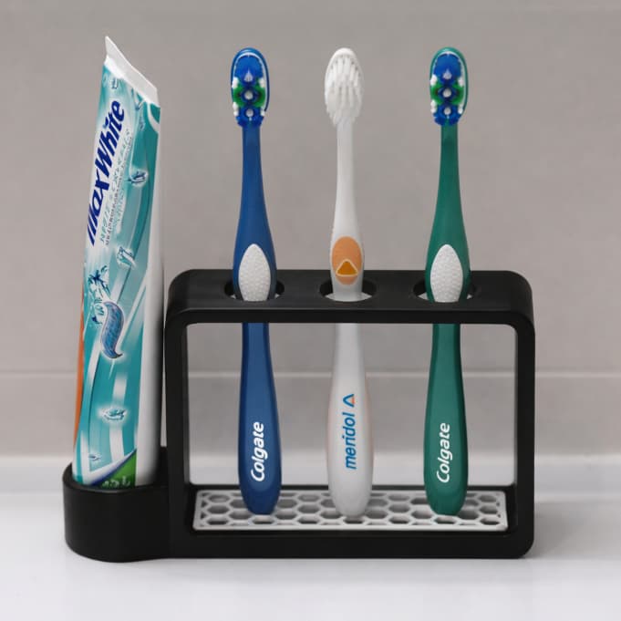 Porta Escova de Dente + Pasta