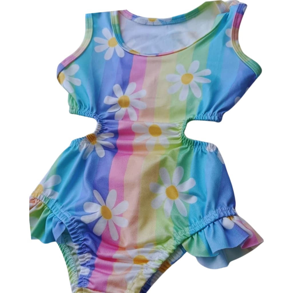 Maiô Body Infantil Natação Piscina praia Moda Verão Maiô Menina Personagem Moda Blogueirinha