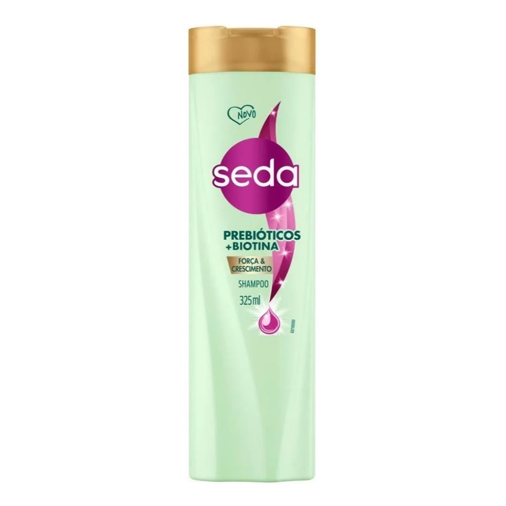 Shampoo Seda Prebióticos + Biotina Crescimento 300ml